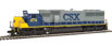 WalthersMainline EMD SD60 Spartan Cab (Standard DC) - CSX No. 8714