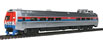 WalthersProto Budd Metroliner Electric Multiple Unit (EMU) Snack Bar Coach (Standard DC) - Amtrak (Phase II)