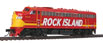WalthersProto EMD F7A - Tsunami® Sound and DCC - Rock Island No. 676 (Commuter Service)