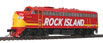 WalthersProto EMD F7A - Tsunami® Sound and DCC - Rock Island No. 677 (Commuter Service)