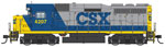 WalthersProto EMD GP30 (Standard DC) - CSX No. 4207 (YN2)