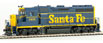 WalthersProto EMD GP35 Phase II (Standard DC) - Santa Fe No. 1401