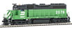 WalthersProto EMD GP35 Phase II (Standard DC) - Burlington Northern No. 2576
