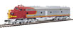 WalthersProto EMD E8Am (Standard DC) - Santa Fe No. 87L