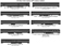 Walthers New York Central 1948 20th Century Limited Streamlined Cars Complete 9-Car Set