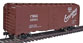 WalthersMainline 40' AAR 1944 Boxcar - Chicago, Burlington & Quincy CB&Q 29368