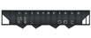 WalthersMainline 50' 100-Ton 4-Bay Hopper - Clinchfield CRR 57322
