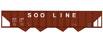 WalthersMainline 50' 100-Ton 4-Bay Hopper - Soo Line SOO 60369