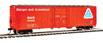 WalthersMainline 50' Insulated Boxcar - Bangor & Aroostook BAR 9065