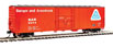 WalthersMainline 50' Insulated Boxcar - Bangor & Aroostook BAR 9080