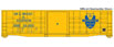 WalthersMainline 50' Waffle-Side Boxcar - Delaware & Hudson D&H 24053
