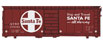 WalthersMainline 40' PS-1 Boxcar - Santa Fe ATSF 276502