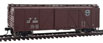 WalthersMainline 40' Single Sheathed Boxcar (w/Flat Roof, Dreadnaught Ends, Wood Running Boards) - Southern Pacific SP 27636