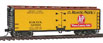 WalthersMainline 40' Double Sheathed Reefer w/Steel Roof and Ends - Atlantic & Pacific ERDX 12000