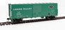 WalthersMainline 40' ACF Modernized Welded Boxcar w/8' Youngstown Door - Lehigh Valley LV 66186