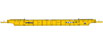 WalthersMainline NSC Stand-Alone 53' Well Car - TTX Company DTTX 655215
