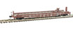 WalthersMainline 53' GSC Piggyback Service Flatcar - Conrail CR 716013 (Boxcar Red, Late Hitch)
