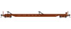 WalthersMainline 75' Piggyback Flatcar - Chicago, Burlington & Quincy CB&Q 94509