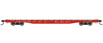 WalthersMainline 60' General-Purpose Flatcar - Santa Fe ATSF 95489 (Super Shock Control)