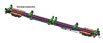 WalthersMainline 85' General American G85 Flatcar - TTX Company VTTX #1