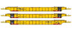 WalthersMainline NSC 3-Unit 53' Well Car - TTX Company DTTX 786786