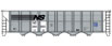 WalthersMainline 50' RD-4 Hopper (6-Pack) - Norfolk Southern NS 390510, 390519, 390532, 390546, 390559, 390578