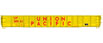WalthersMainline 53' Corrugated-Side Gondola - Union Pacific UP 30961