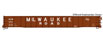 WalthersMainline 53' Thrall Smooth-Side Gondola - Milwaukee Road MILW 92420