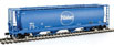 WalthersMainline 59' Cylindrical Hopper - Pillsbury PBLX 20146
