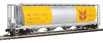 WalthersMainline 59' Cylindrical Hopper - Canadian Wheat Board CNWX 106286