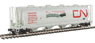 WalthersMainline 59' Cylindrical Hopper (Round Hatches) - Canadian National CN 377136