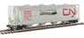 WalthersMainline 59' Cylindrical Hopper (Round Hatches) - Canadian National CN 377875