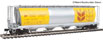 WalthersMainline 59' Cylindrical Hopper - Canadian Wheat Board CNWX 107230
