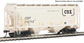 WalthersMainline 39' Trinity 3281 2-Bay Covered Hopper - CSX Transportation CSXT 1