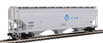 WalthersMainline 60' NSC 5150 3-Bay Covered Hopper - Archer-Daniels-Midland ADMX 52293