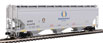 WalthersMainline 60' NSC 5150 3-Bay Covered Hopper - GrainsConnect Canada WFRX 856498