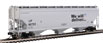 WalthersMainline 60' NSC 5150 3-Bay Covered Hopper - Union Pacific UP 90753