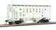 WalthersMainline 37' 2980 Cubic-Foot 2-Bay Covered Hopper - Wisconsin Central WC 84663