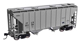 WalthersMainline 37' 2980 Cubic-Foot 2-Bay Covered Hopper - GE Rail Services Corporation ITLX 30194