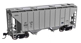 WalthersMainline 37' 2980 Cubic-Foot 2-Bay Covered Hopper - GE Rail Services Corporation ITLX 30271