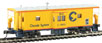 WalthersMainline International Bay Window Caboose - Chessie System B&O C-3963