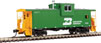 WalthersMainline International Extended Wide-Vision Caboose - Burlington Northern 10534