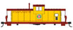 WalthersMainline International Extended Wide-Vision Caboose - Duluth, Missabe & Iron Range C-222