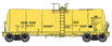 WalthersProto 40' Trinity 14,000 Gallon Molten Sulfur Tank Car - General American Marks Company GATX 8448