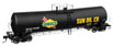 WalthersProto 54' 23,000 Gallon Funnel-Flow Tank Car - Sun Oil Co. (Sunoco) SUNX 24536