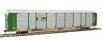 WalthersProto 89' Thrall Bi-Level Auto Carrier - Burlington Northern Rack, TTX Company Flatcar TTGX 150850