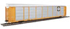WalthersProto 89' Thrall Enclosed Tri-Level Auto Carrier - Burlington Northern Santa Fe Rack and Flat BNSF 303061