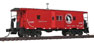 WalthersProto International Steel Bay Window Caboose - Great Northern X185