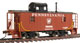 WalthersProto PRR N6B Wood Cabin Car (Caboose) w/Offset Cupola - Pennsylvania Railroad 980020