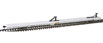 WalthersProto 89' Bethlehem Flush-Deck Flatcar - Santa Fe #1 (Pullman and ACF Hitches)